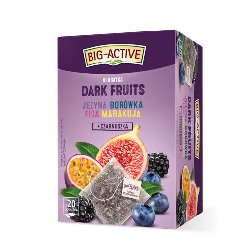 HERBAPOL HERBATA BIG-ACTIVE OWOCOWA DARK FRUITS 20x2,25g 45g
