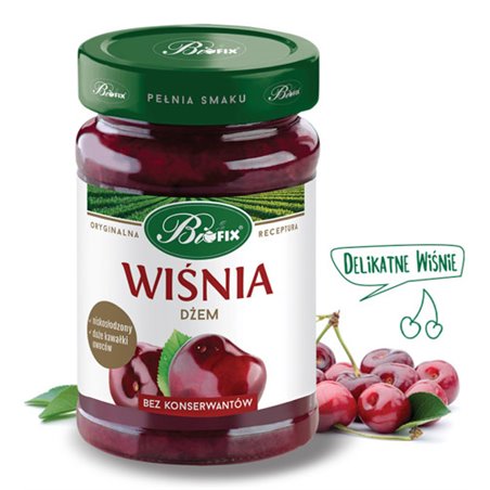 BIFIX DŻEM WIŚNIOWY 290g