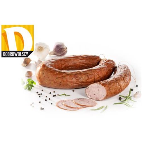 DOBROWOLSCY KIEŁBASA KRUCHA PODKARPACKA ~1,2KG