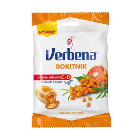 VERBENA CUKIERKI ZIOŁOWE ROKITNIK 60g