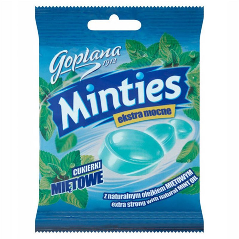 GOPLANA LANDRYNKI MINTIES MIĘTOWE EXTRA 90g