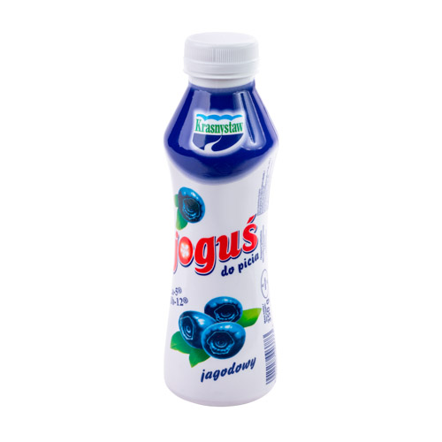 KRASNYSTAW JOGURT JOGUŚ DO PICIA JAGODOWY 350g