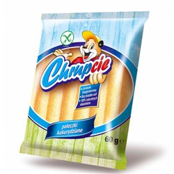 EUROSNACK CHRUPCIE PAŁECZKI KUKURYDZIANE Z KASZĄ JAGLANĄ 60g