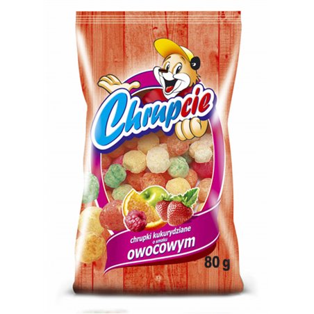 EUROSNACK CHRUPKI OWOCOWE 80g