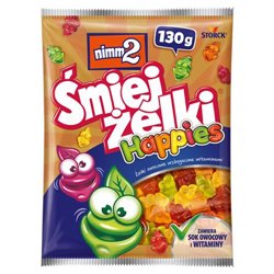 STORCK ŻELKI NIMM2 ŚMIEJŻELKI HAPPIES 130g