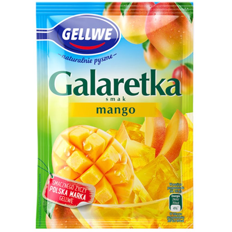 GELLWE GALARETKA MANGO 75g