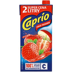 CAPRIO NEKTAR JABŁKO TRUSKAWKA 2L