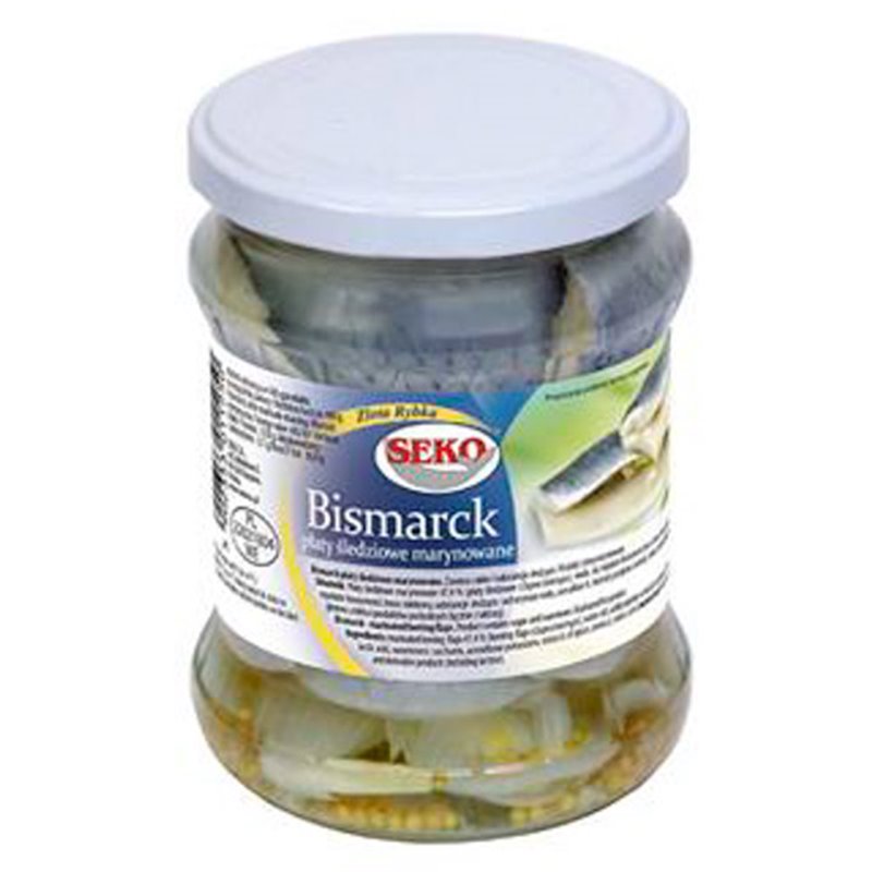 SEKO FILETY ŚLEDZIOWE SŁOIK BISMARK 380g