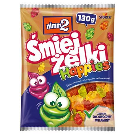 STORCK ŻELKI NIMM2 ŚMIEJŻELKI HAPPIES 130g