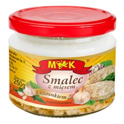 M&K KONSERWA SMALEC Z MIĘSEM I CZOSNKIEM 250g