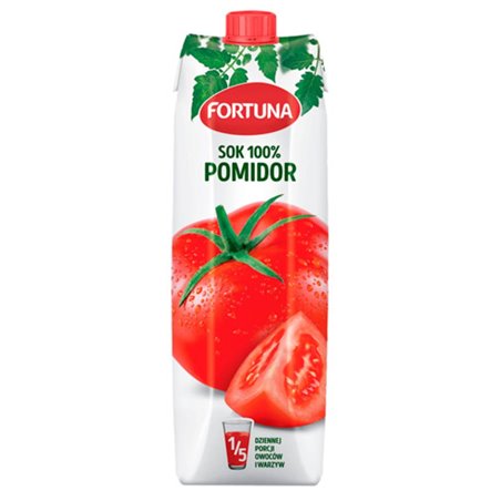 FORTUNA SOK POMIDOROWY 100% 1L