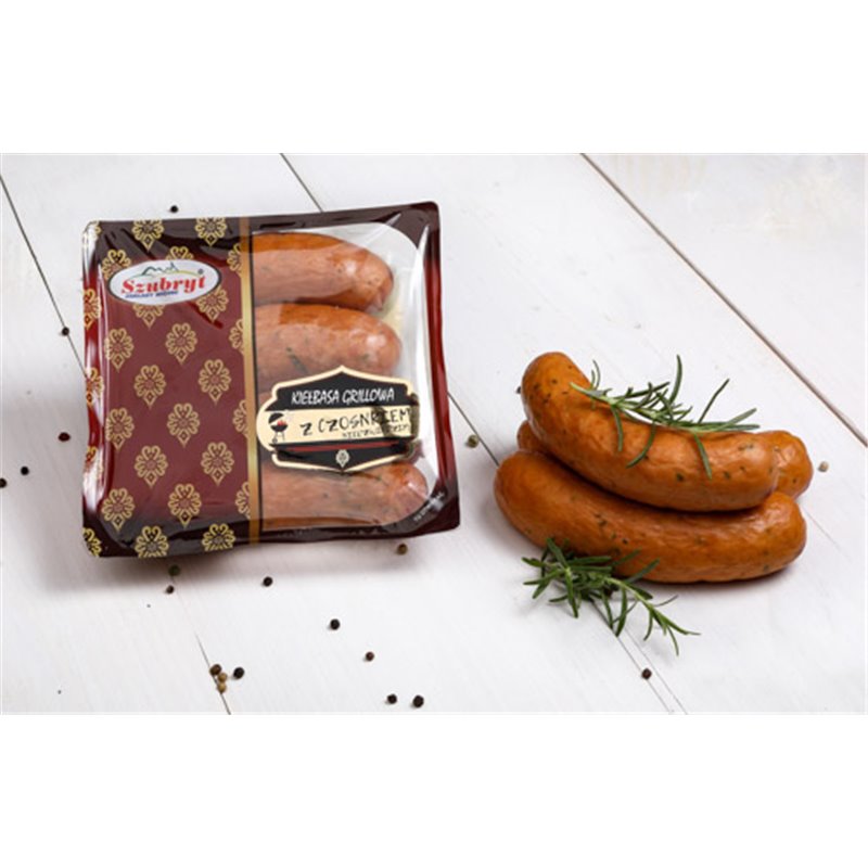 SZUBRYT KIEŁBASA GRILLOWA Z CZOSNKIEM NIEDŹWIEDZIM ~0,7kg