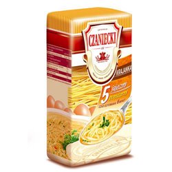CZANIECKI MAKARON SWOJSKI KRAJANKA 5-jajeczny 250g