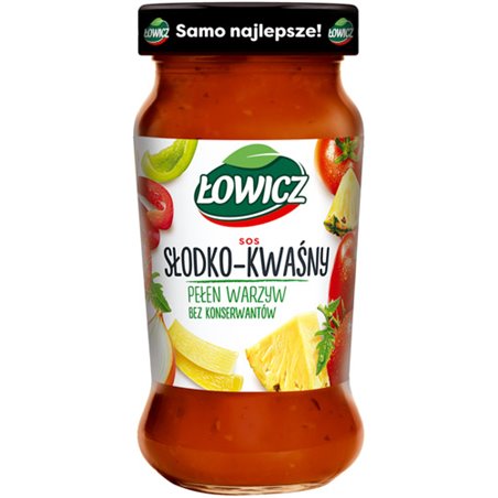 ŁOWICZ DANIE SOS SŁODKO KWAŚNY 350g