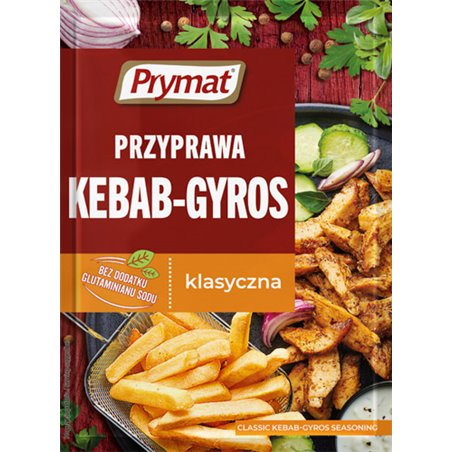 PRYMAT PRZYPRAWA KEBAB-GYROS 30g