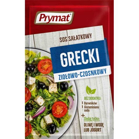 PRYMAT SOS SAŁATKOWY GRECKI 9g