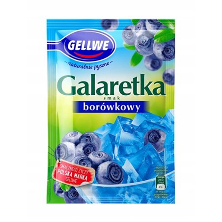 GELLWE GALARETKA BORÓWKA 72g