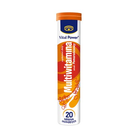KRUGER TABLETKI MUSUJĄCE MULTIWITAMINA 90g