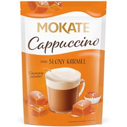 MOKATE CAPPUCCINO STRUNA SŁONY KARMEL 110g