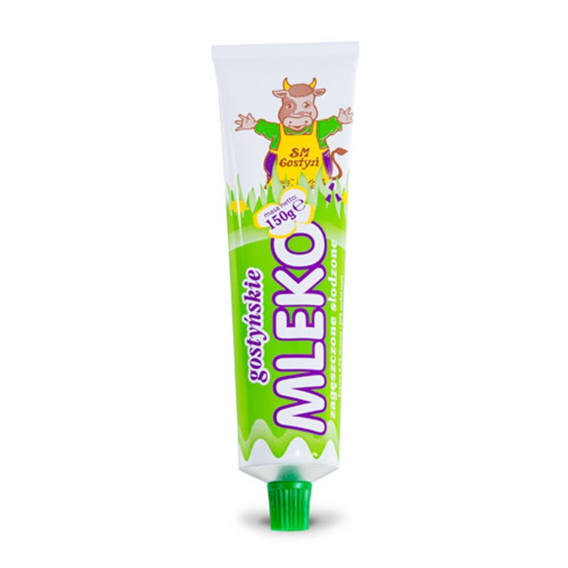GOSTYŃ MLEKO SŁODZONE TUBA ŚMIETANKA 150g
