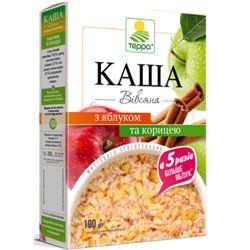 TERRA PŁATKI OWSIANKA Z JABŁKIEM I CYNAMONEM 190g